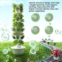 Système de culture hydroponique en tour agricole 30L pour la culture verticale de fraises, laitues et tomates