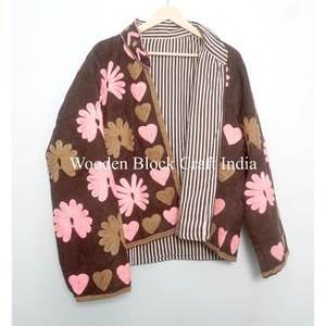 Durable Quality Vintage Style Embroidered cotrise Jacket with Art Patterns for Womens Stylish Daily Wear Available in all size - Product Image 6