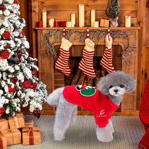 Maglione Natalizio Autunno Inverno per Cani XS, Cappotto in Pile Comodo e Festivo per Gatti - Product Image 2