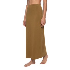 Jupe longue en laine décontractée pour femmes avec volants et broderies - Product Image 6
