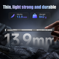 Tableta Robusta de 10.9 Pulgadas con Escáner 1D 2D, Batería de Larga Duración de 2000 mAh, Tableta Industrial Resistente al Agua y a los Golpes