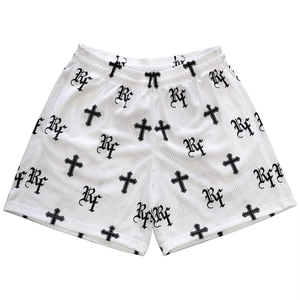 กางเกงขาสั้นผ้าโพลีเอสเตอร์สองชั้นของผู้ชายกางเกงขาสั้นสำหรับวิ่งออกกำลังกายแบบแห้งเร็วระบายอากาศได้ดีเป็นมิตรกับสิ่งแวดล้อมมีเชือกผูก - Product Image 5