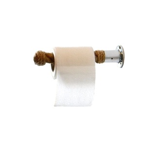 Vente chaude Porte-papier hygiénique en bois Simple et beau support mural pour rouleau de papier hygiénique Forme de taille personnalisée - Product Image 3