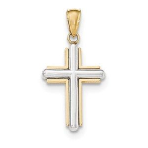 Cross-Border Europa Estados Unidos Nuevo collar con colgante de cruz de acero de titanio para hombres Mujeres Cadena de acero inoxidable para la moda - Product Image 3