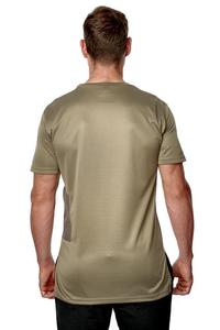 T-shirt vintage pour homme coupe classique 440 GSM, noir délavé, imprimé numérique, écologique, séchage rapide - Product Image 4