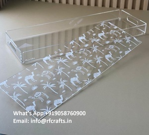 Expositor de postres acrílicos, bandeja para servir, soporte para cupcakes, exhibición para fiesta de boda de rfcrafts - Product Image 5
