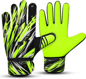 Gants de gardien de but de football en latex respirant professionnels personnalisés, antidérapants pour une utilisation en salle de sport en extérieur, directement de l'usine - Product Image 1