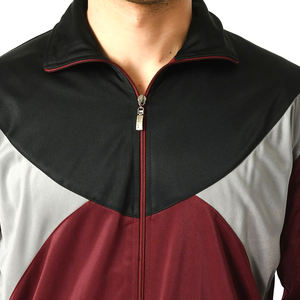 Conjuntos de chándal de poliéster de longitud completa de ajuste regular transpirable, conjunto de chaqueta y pantalón de último estilo de proveedor mejor precio al por mayor para hombres - Product Image 6