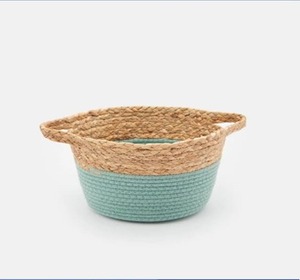 Modern Eco-Friendly Jute Storage <b>Basket</b> with Flexible Design and Handle for Organizing and Plant <b>Display</b> - Product Image 1