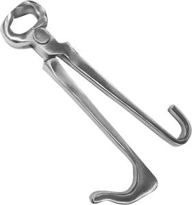 Herramienta de herrador recubierta de pezuña de alta calidad para el cuidado de pezuñas en acabado opaco Bordes de corte afilados en diferentes tamaños Pinza de pezuña - Product Image 1