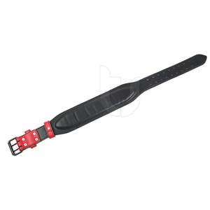 Cinturón de levantamiento de pesas de cuero de vaca diseño OEM personalizado de alta calidad unisex venta directa de fábrica - Product Image 2