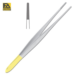 Forceps à pansements croisés dentelés (0,4mm) TC - Product Image 2