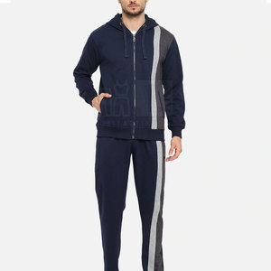 Nouveau design Ensemble de survêtements d'hiver pour hommes Survêtement décontracté en polaire de couleur personnalisée à manches longues à vendre - Product Image 1