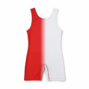 Singlet de Lucha Libre Personalizado con Estampado de Circuito Gris Azulado, Elástico, de Spandex y Poliéster, Ligero, de Secado Rápido, Transpirable y de Compresión - Product Image 5