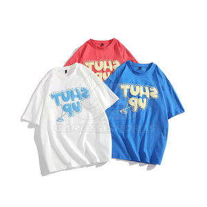 Coupe classique hommes bouffée impression t-shirt 3D Texture Street Style graphique t-shirt hommes bouffée imprimé t-shirt - Product Image 6