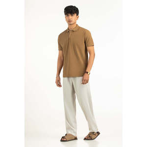 Chemise Oxford à manches longues pour homme, coupe classique, unie, brodée, 100% coton, séchage rapide, extensible, décontractée, fournisseur OEM, logo personnalisé - Product Image 4