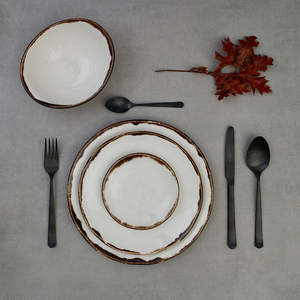 Vente en gros de couverts noirs en métal pour Noël, mariage, restaurant, hôtel et cadeau - Product Image 3