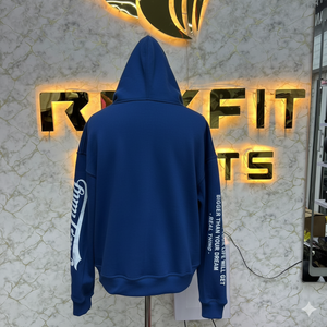 Sweat à capuche à fermeture éclair de taille confortable avec logo personnalisé, qualité fiable, fabrication en usine, prix bas, sweat à capuche pour hommes, sweat à capuche pour hommes - Product Image 3