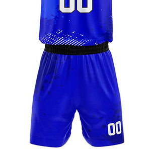Maillot de basket-ball à sublimation personnalisée, ensemble d'uniformes d'équipe à quantité minimale de commande bas, tenues de basket-ball pour adultes, chemises et shorts, uniformes de basket-ball - Product Image 6