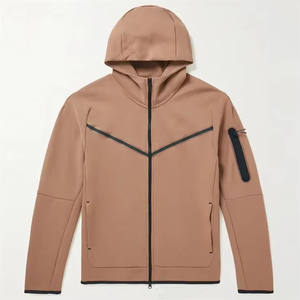 Mens Zip Up Hoodie Casual Fleece Sweatshirt with Kangaroo Pockets for Outdoor Gym Travel Everyday Wear and Comfort - Product Image 4