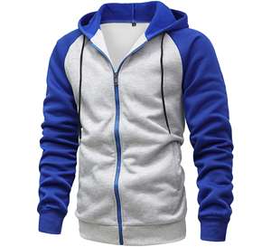 Trendy Men Zipper Hoodie Comfortable <b>Full</b> <b>Zip</b> Hooded <b>Sweatshirt</b> Fashion Casual Wear Plain Hoodie Stylish Fashion Hoodies - Product Image 3