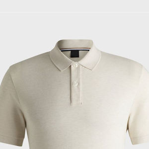 Logo personnalisé imprimé et brodé haute qualité 100% coton tricoté anti-rides hommes pour chemise derniers modèles - Product Image 2