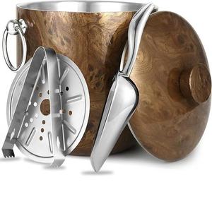 Durable Bottle Soft <b>Drink</b> Chilled Metal Ice Cub Bucket For Home Kitchen Ice Storage Bucket Indoor <b>Outdoor</b> Picnic Use <b>Cooler</b> - Product Image 5