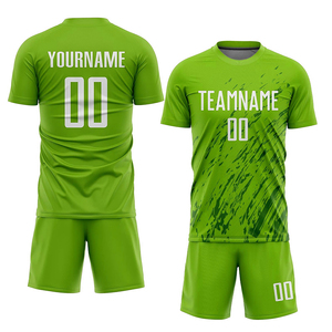 Vente chaude adultes vêtements de football respirant séchage rapide football entraînement vêtements de sport coupe automatisée chemises hauts maillot - Product Image 1