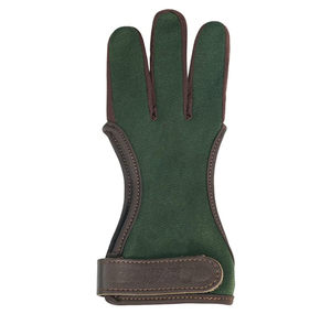 Gants de tir à l'arc personnalisés OEM en gros, à séchage rapide, sans doigts, antidérapants, conception à 3 doigts avec poignet réglable, pour tir à l'arc et pêche - Product Image 3