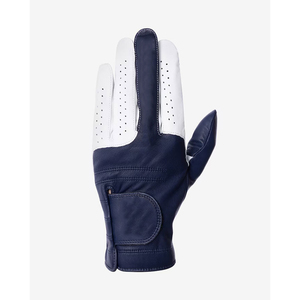 Guantes de golf de piel blanca Cabretta con logotipo personalizado guantes de golf de piel de oveja duraderos de material suave con logotipo personalizado de tela transpirable - Product Image 5