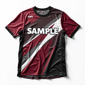 Maillots de basket-ball de football de Softball de pêche sublimés personnalisés pour hommes col rond 100% vêtements de sport doux et respirants Fit - Product Image 4