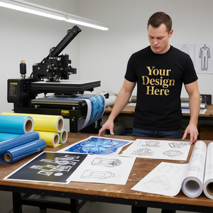 ฟอยล์โกลด์สำหรับงานปั๊มร้อน HighRez DTF ขนาด 22x12 นิ้ว - Product Image 3