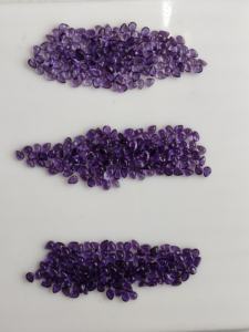 Cabujones de Amatista Africana Natural de 3x2 mm en Forma de Pera - Product Image 4