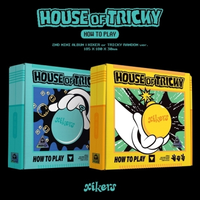 xikers 2ème mini-album [House of Tricky How to Play] (Version aléatoire) CD officiel KQ Photocard Album coréen K-POP