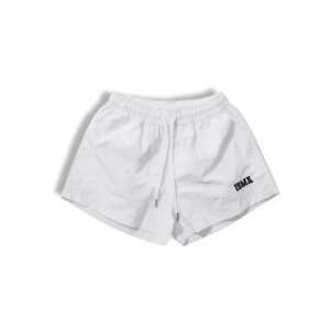 Pantalones Cortos Deportivos de Lona de Secado Rápido OEM ODM, 100% Poliéster, con Estampado de Bordado 3D, para Mujer, Ajuste Holgado, Estilo Urbano, Tejido, para Correr y Hacer Ejercicio - Product Image 1