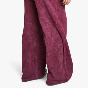 บริการออกแบบเสื้อผ้า OEM ชุดวอร์มผู้หญิงแบบซิปผ่าหน้า ทรงขากระบอกตรง แขนยาว / ชุดลำลองสำหรับผู้ซื้อจำนวนมาก ราคาถูก - Product Image 6