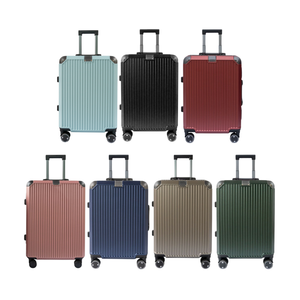 Top Sales 2025 8003 Pc Aluminum Frame Suitcase Suitcase Set <b>Tsa</b> <b>Lock</b> Luxury Luggage Four Metal Covers Hung Phat Vietnam - Product Image 6