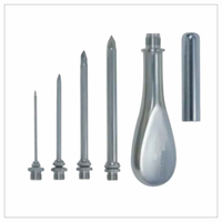 Instruments vétérinaires en acier inoxydable, trocart, canule, outil de soulagement de la distension pour bovins, moutons, taureaux, vaches, élevage