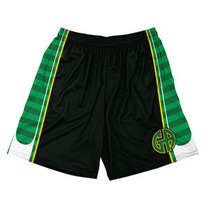 Vente en gros d'usine 100% polyester Lacrosse Performance Short Sets Respirant Confortable Sublimé Sportswear Réversible Imprimé - Product Image 3