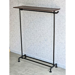 GQA68013 Porte-vêtements en tuyau de plomberie thermolaqué 120x40x160cm, type sur pied, organisateur de vêtements pour armoire et magasin - Product Image 4