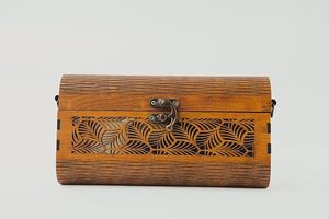 Bolso de mano de lujo con Incrustaciones de nácar de madera al por mayor de primera calidad para bolso de mano de boda resina de la India a bajo precio - Product Image 3