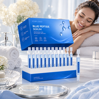 Ampoule d'essence de peptide de cuivre OEM pour une peau douce et souple, formule personnalisée, sérum facial GHK