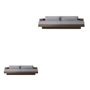 Fabricante de Indonesia Sofá de exterior de estilo simple Jardín Villa Terraza Muebles de aluminio Jardín Sofá al aire libre a precio de fábrica - Product Image 6