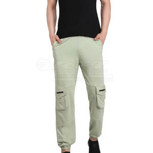 Pantalones de chándal modernos para hombre con diseño de color sólido mínimo adecuado para gimnasio de viaje y trajes de todos los días pantalones de chándal - Product Image 5
