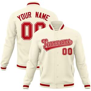 Proveedores directos de fábrica Chaquetas de béisbol para hombres Material y colores personalizados Chaqueta universitaria deportiva profesional totalmente personalizable - Product Image 4