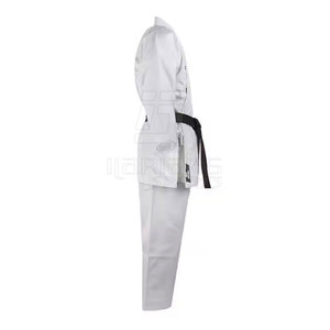 ชุดคาราเต้ผ้าฝ้ายน้ำหนักเบา ชุดฝึกศิลปะการต่อสู้ ทนทาน สวมใส่สบาย ขายส่ง มีบริการ OEM - Product Image 3