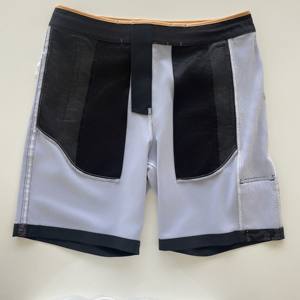 Nouveaux shorts de plage pour hommes, design tendance, en tricot de laine, séchage rapide, respirants, décontractés, logo personnalisé, shorts de sport - Product Image 6