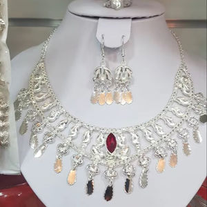 2024 Best Buy Estilo vintage 24K Chapado en oro Juegos de joyería de moda de inspiración India Comoras Mayotte-Regalo de cobre listo - Product Image 1