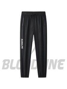 Pantalones Chinos Unisex Color Caqui de Bloodline International, Cintura Elástica con Cordón, Múltiples Bolsillos, Estilo Formal, Antipilling, Servicio OEM - Product Image 2