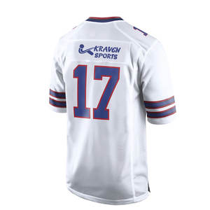 Nouveau maillot de football américain professionnel 2026 disponible en différentes couleurs, col en V, manches courtes, maillot de football américain - Product Image 2